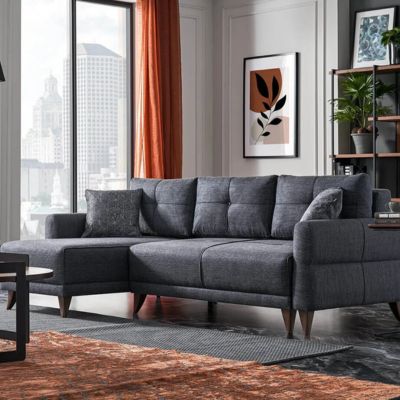 Mila Corner Sofa With Bed