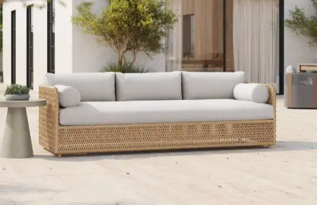 Outdoor sofa fabric upholstery