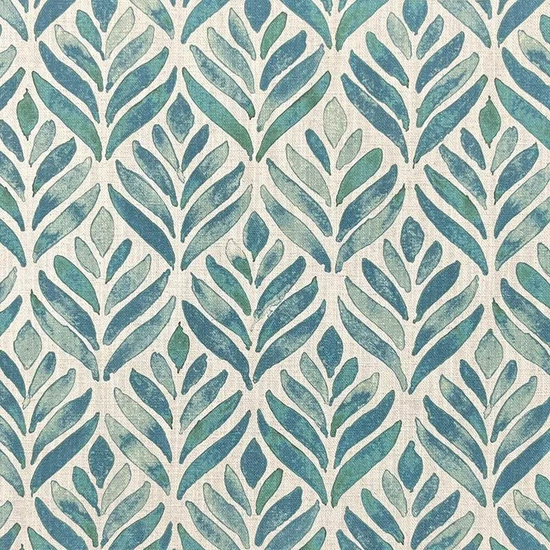 Watercolour Leaves Upholstery Fabric