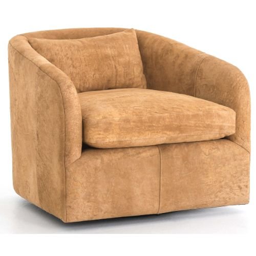 Suede Fabric Upholstered chair