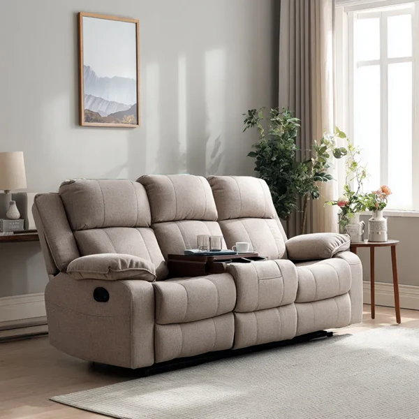 Fabric Recliner sofa upholstery