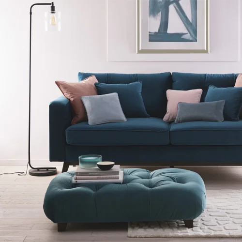 Leatherette Sofa Fabric Upholstery