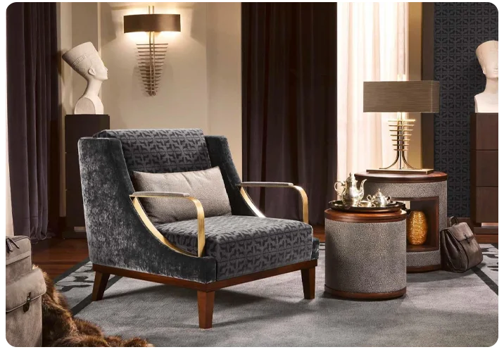 Luxury Fabric sofa upholstery Dubai