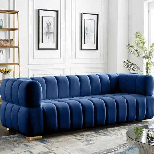 Velvet Fabric Sofa Upholstery