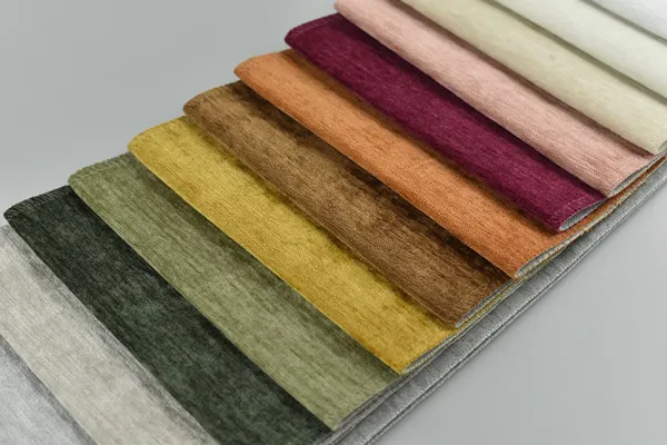 Chenille Upholstery Fabric Samples