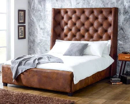 Leather Bed Upholstery