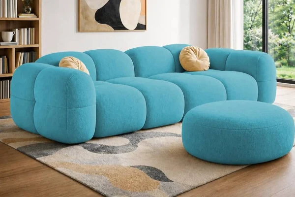 Luxury Upholstery Fabric Sofa