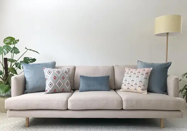 3 Seater Sofa With custom cushions
