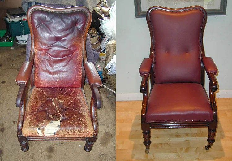 Arm Chair reupholstery