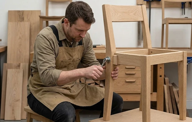 Chair Sturucture Fixing By Expert