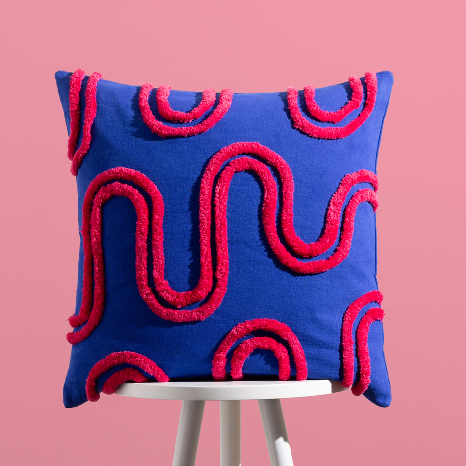 Cobalt Sofa Cushions