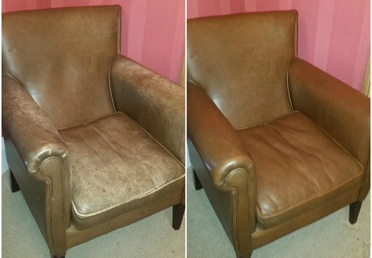 Leather Chair Reupholstery