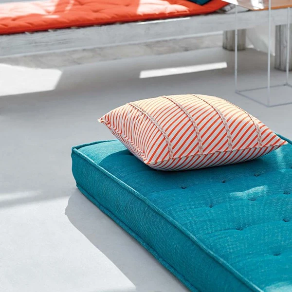 Outdoor Floor cushion with sunbrella fabric