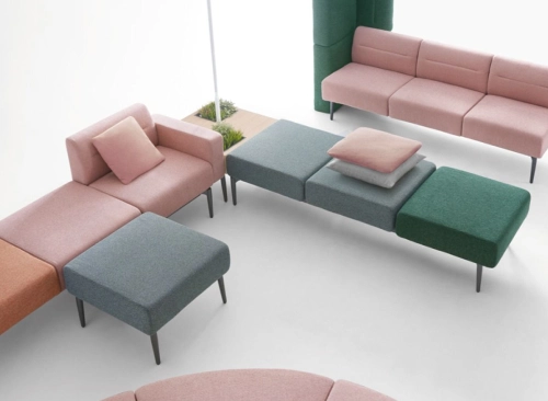 Reception Sofa Upholstery in Dubai