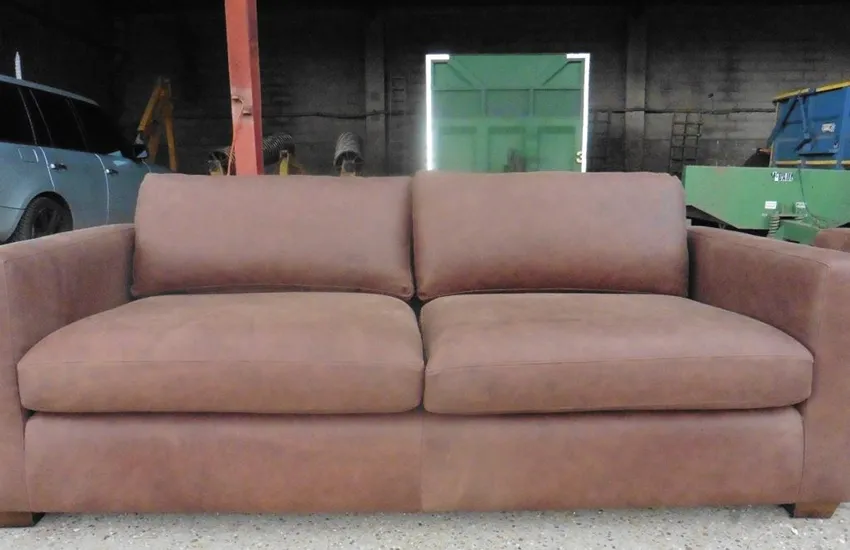 Reupholsterd Outdoor Sofa