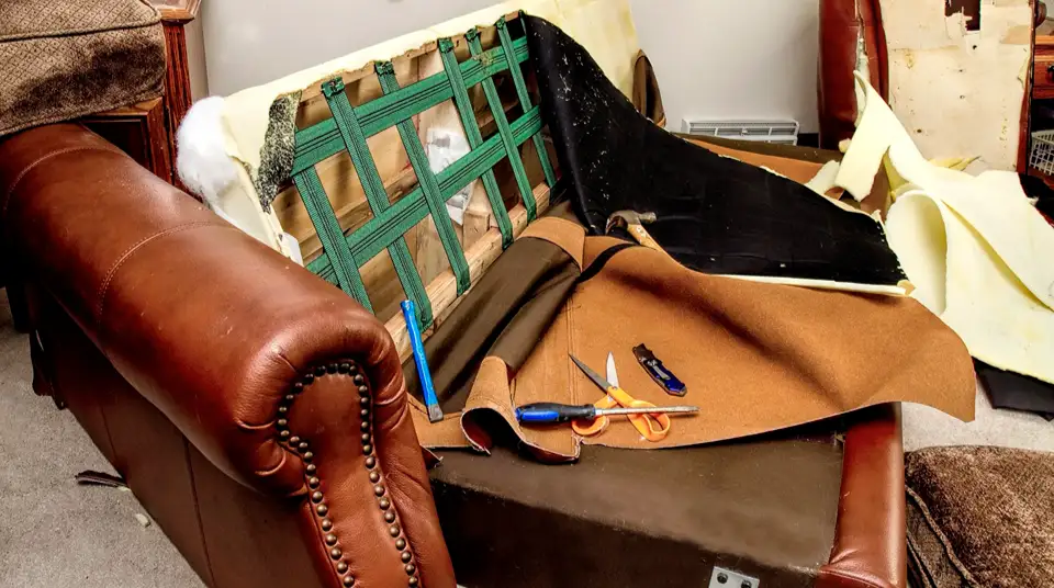 Torn or Faded Fabric Change